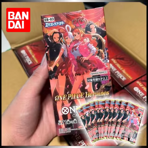 Genuine One Piece Tcg Cards - Full Set Op01-Op13 Heroines Edition Ebc-03/Eb03 Chinese Booster Box Tr