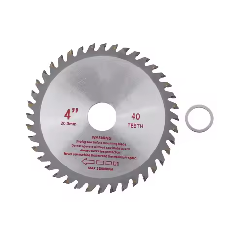 4 Inches Circular Saw Blade 40 Teeth Bore Diameter 20mm Cemented Carbide Saw Blade General Purpose B