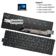 Del Inspiron Keyboard model P66F P66F001 P72F P72F002 new with warranty