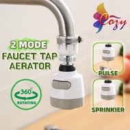 High Pressure 2 Mode Faucet Tap Aerator 360 Rotatable Nozzle Filter Adjustment Shower Head Extender 