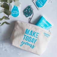 Lunette Cotton Pouch Menstrual Cup Storage Bag - Organic cotton fabric, water resistant - Imported f