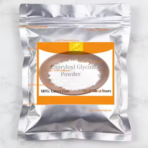 Hot Sell Capryloyl Glycine Powder For Skin Care Anti-aging Caprylylglycine Cosmetic Raw Material