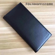 Ch F74978 Long Wallet Breast Long Grain Leather