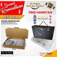 Donut Box | Donut Box | Cheap Kraft Donut Box 36.5x20.5x6.5 Cake Box Cake Box I A1-16