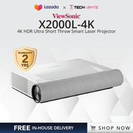 Viewsonic X2000L-4K | 4K HDR Ultra Short Throw Smart Laser Projector