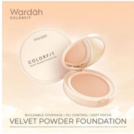 WARDAH Colorfit Velvet Powder Foundation REFILL COLORFIT VELVET POWDER FOUNDATION