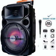 MURAH ABIS...SALON BLUETOOTH SUPER BASS MP3/M4 POLYTRON SPEAKER PORTABLE KARAOKE MEGA BASS/SPEAKER K