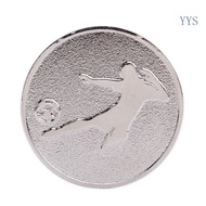 YYS Football Referee Flip Coin Pick Side Soccer Flip Coin Alloy Soccer Toss Coin