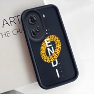 Case For OPPO Reno 11 5G Reno11 5G Gold Circle