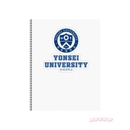 (JEANSSH) A6 YONSEI UNIVERSITY KOREAN NOTEBOO UNIQUE AESTHETIC KOREAN NOTEBOOK FOR YOUR STUDYING OR 