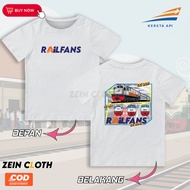 RailFans Vintage Kids T-Shirt KAI CC 201 Locomotive Kids T-Shirt/ CHILDREN'S TRAIN CLOTHES/