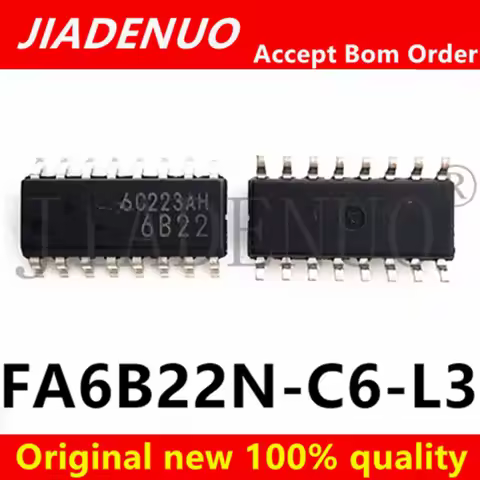 (2-5pcs)100% New FA6B22N-C6-L3 6B22 FA6B22N FA6B22 sop-16 Chipset