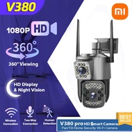 V380 PRO CCTV Camera Plus Dual lens HD 8MP alarm Universal for indoor and outdoor use Waterproofing 