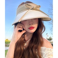 Half-head HAT with cute bow tie design, fashionable, dynamic, youthful summer style HAT-H-011