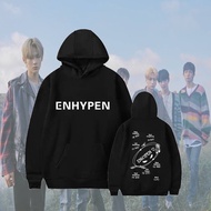 M-3XL ENHYPEN Cotton printed  hoodie JUNGWON HEESEUNG JAY JAKE SUNGHOON SUNOO NIKI Printed round nec