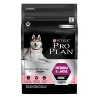 Pro Plan Sensitive Skin &amp; Coat Optiderma - Med and Large Adult Salmon Dry Dog Food