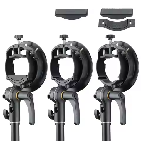 Godox S S2 Bowens Mount Flash S-type Holder Bracket For Godox V1 V860II AD200 PRO AD400PRO Speedlite