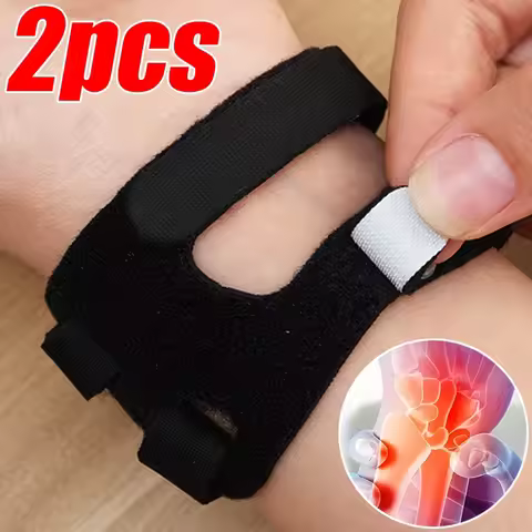 Adjustable Yoga Fitness Wristband Wrist Brace Relief Pain Wrist Band Brace Injury TFCC Tear Injury B