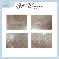 Hamper Wrapping Plastic/ Wrapping Paper Gift Wrap Wrapper Plastic/ Plastik Balut Hamper/ wrapping Fl