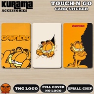 [ Garfield ] Touch n Go Card Sticker Cover / Credit Card Sticker Cover/ Debit Card Sticker Cover