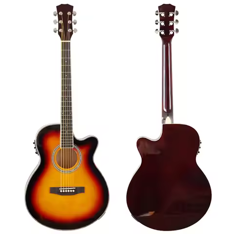 folk guitar acoustic electric guitar thin body acoustic guitar sunburst thin body electric guitar hi