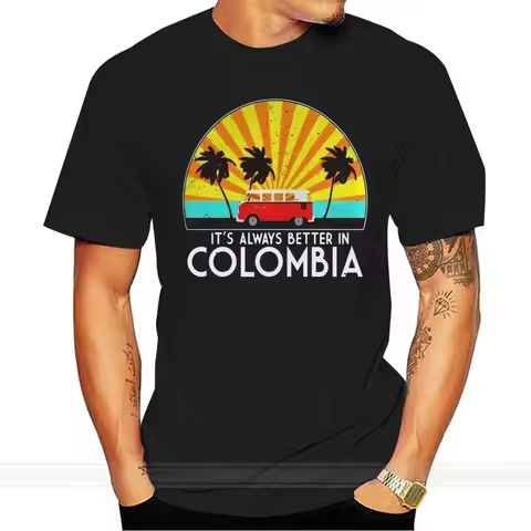 t shirt Fashion men t-shirt Colombia Souvenir T-Shirt - Colombia Gift T-Shirt fashion t-shirt men co