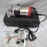 JLD Mesin Trimmer Router Kayu JLD Tool - Mesin Profil Kayu Serut Tepi + Box & Aksesoris