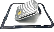 Mteycei TH700-R4 4L60 Automatic Transmission Filter Oil Pan Gasket Kit Compatible with Chevrolet 198