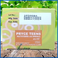 ✿ ▼ ☏ PRYCE TEENS MULTIVITAMINS + MINERALS + CGF 50 Capsules