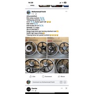 rim kh100 siap custom pnp rxz rm2799