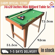 ❈hot sale 36x20 Inches Mini Billiard Table For Kids Wooden Tabletop Pool Table Set billiards