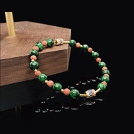 【秋天的童話/Boston Preppy】鐵龍生金沙石手鍊 | 天然石 客製