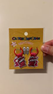 蠟筆小新 恐龍 鞋扣