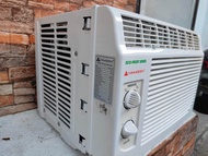 Sh.a.rp window type aircon 0.5Hp inverter grade refrigerant R32