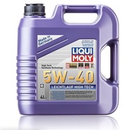 5W-40 4ลิตร Liqui Moly Leichtlauf High Tech น้ำมันเครื่อง สังเคราะห์แท้ แถมกรองAISIN