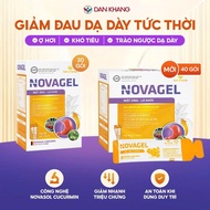 Gói uống dung dịch nghệ mật ong giảm đau dạ dày giảm trào ngược dạ dày Novagel Dân Khang