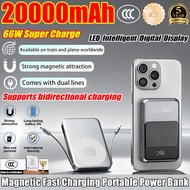 【3C Certification】Magnetic 3C Powerbank 66W Fast charging  10000mAh Wireless Powerbank Fast Charging