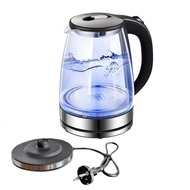 Glass Electric Kettle Cordless Glass Kettle Electric Thermos Bottle Cup Automatic Jug Kettle with LED Illuminated, EU P