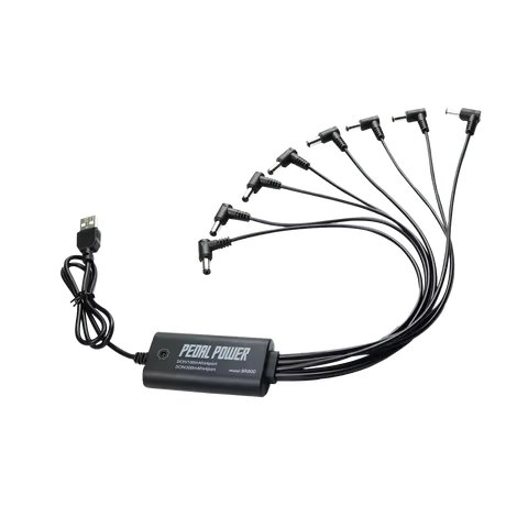Guitar Pedal Power Supply Pedal Power Supply with 8 Isolated 90 degree elbow DC9V Outputs for Effect
