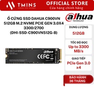 DAHUA C900VN 512GB M.2 NVMe PCIe Gen 3.0x4 3300/2700 SSD Hard Drive (DHI-SSD-C900VN512G-B) - Genuine