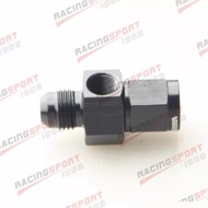 6AN AN6 male to -6 AN female with 1/8" NPT gauge port adapter fuel