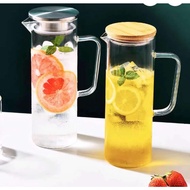 Jug Kaca, Jug air Minuman Tahan Panas, Glass Water Jug, Heat Resistance Drinkware glass, Jug Glass, 