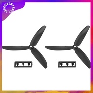 [87MY]1 pair 5030 3-Blades Direct Drive Propeller Prop CW/CCW for RC Airplane Aircraft (Black)