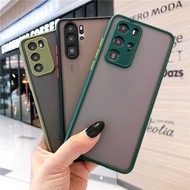 Skin Feel Matte Silicone Soft Phone Case For Huawei P40 / P40 Pro / P30 / P30 Pro / Mate 20 / Mate 20 Pro / Mate 30 / Mate 30 Pro