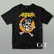 CNTGARAGECLOTHING | ANTHRAX TSHIRT | AT 002 | VINTAGE BAND SHIRT SHIRTS DISTRO