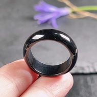 【求‧緣】墨翠翡翠戒圈 | 國際16圍 | 天然緬甸玉翡翠A貨 | 送禮