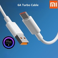 Xiaomi 6A ของแท้,ที่ชาร์จเทอร์โบชาร์จเร็ว Usb Type C สำหรับ Mi 11 10 Pro 5G 9 Poco X3 M3 NFC Redmi Note10 K30s K40 1M 2M