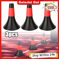 3Pcs 23cm Soccer Training Cones Basketball Sport Training Cones Plastic Agility Cones