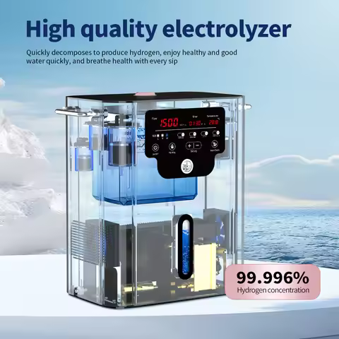 Suyzeko Hydrogen Inhalation Machine Nasal suction tube Hydrogen Water Generator H2 Molecular Inhaler