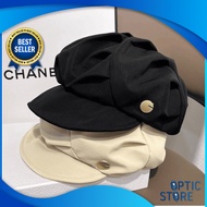 OPTIC T6597 Women's Newsboy Style Stylish Woman Beret Newsboy Cap Octagonal Design Beret Hat Women's